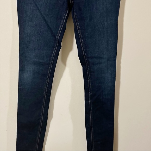 Rag and Bone Womens High Rise Skinny Long Blue Jeans Sz. 24 - Picture 11 of 12